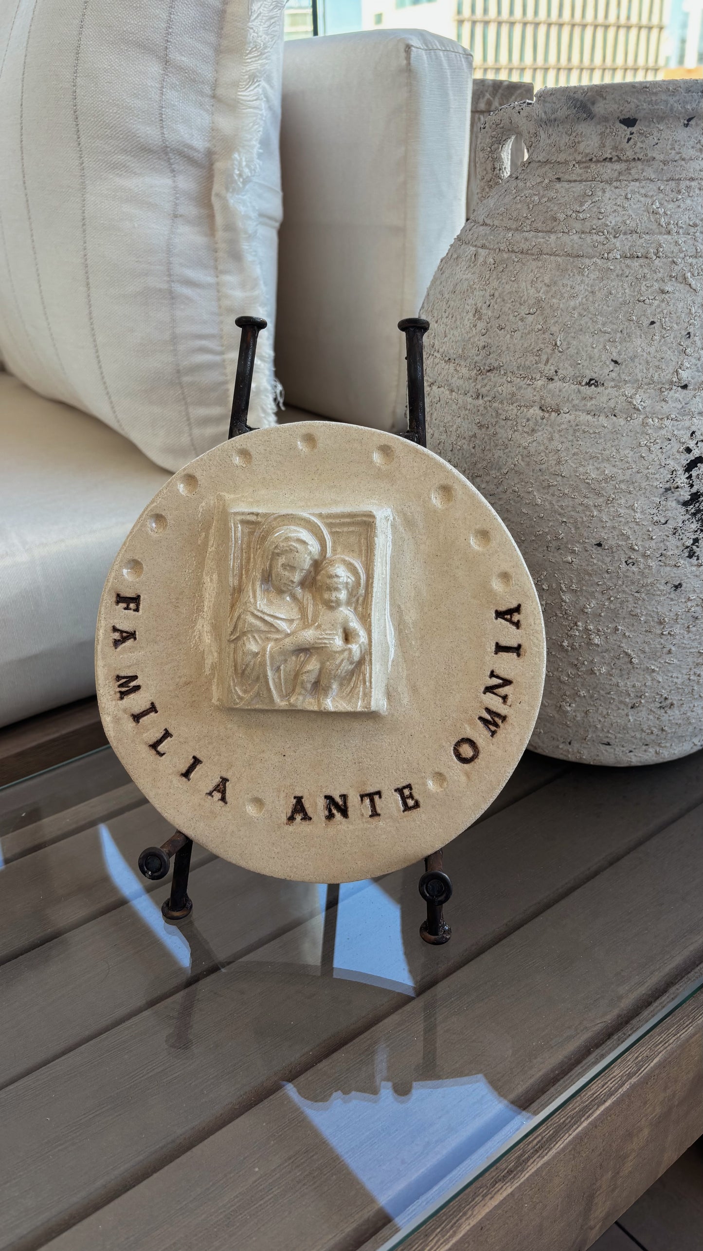Placa Familia Ante Todo