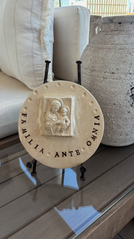 Placa Familia Ante Todo