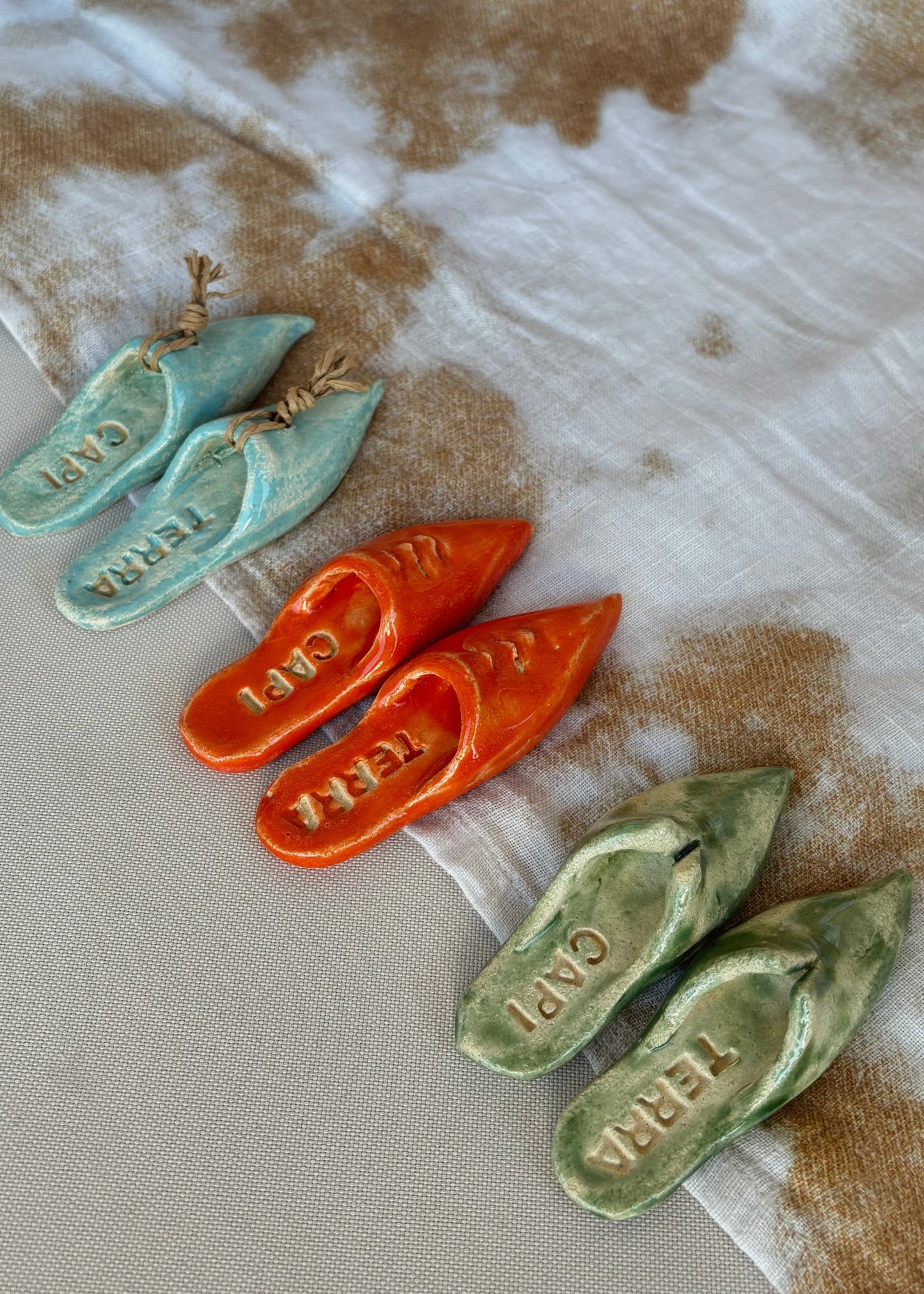 Par Mini Zapatitos colección “Puntas”