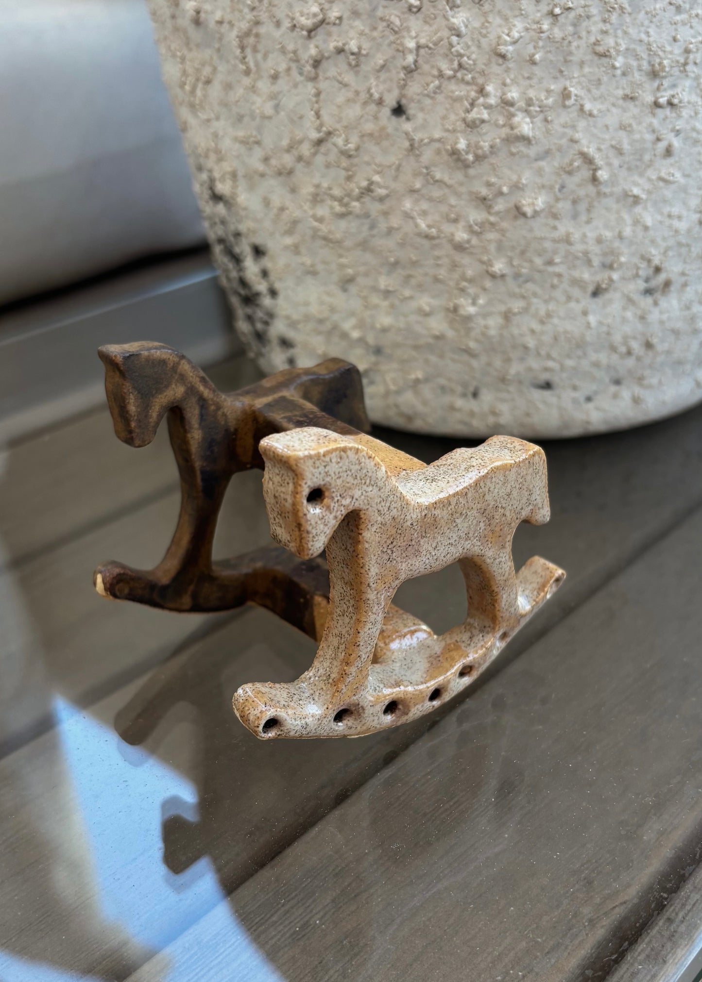 Mecedora Caballos Decorativos