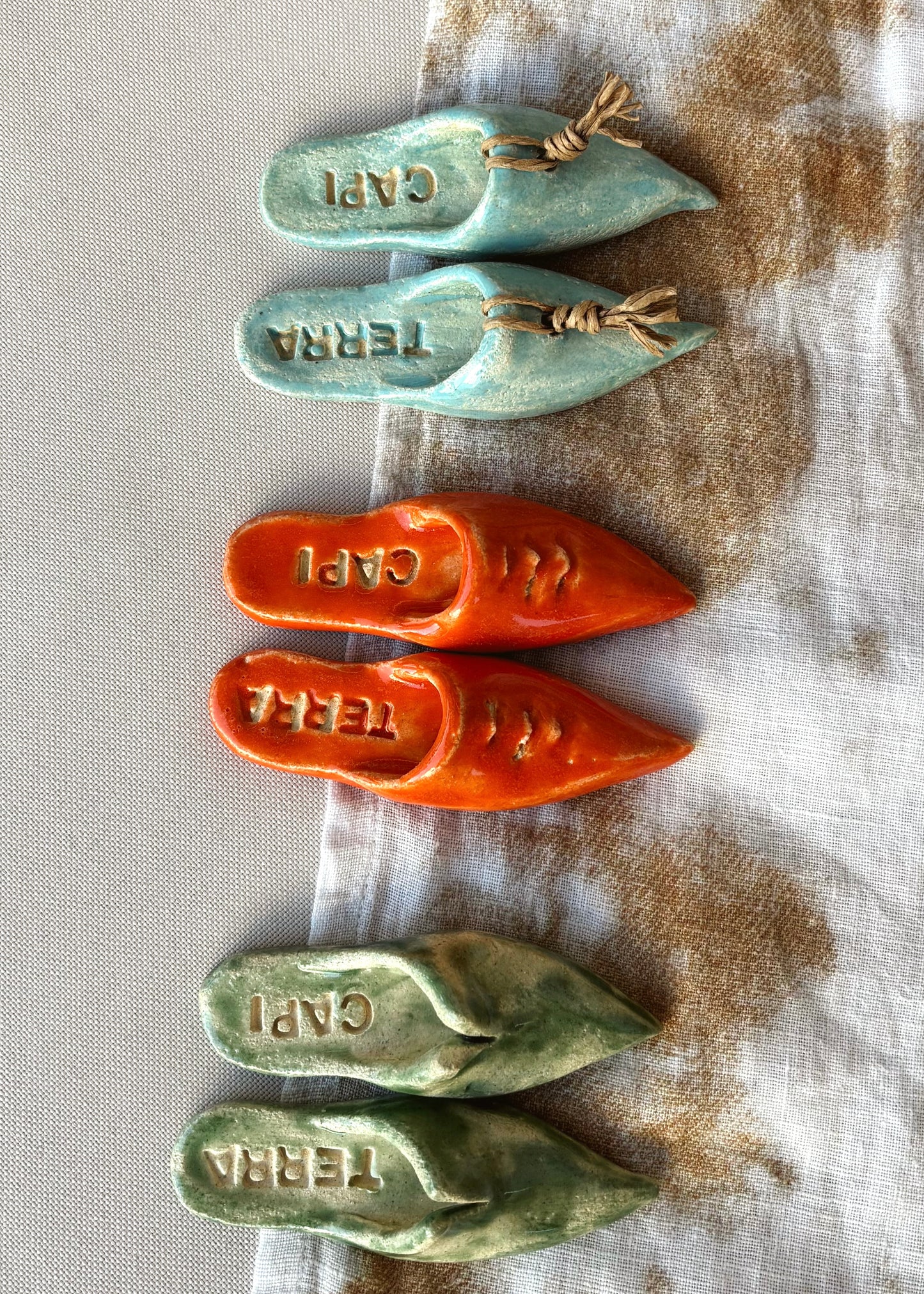 Par Mini Zapatitos colección “Puntas”